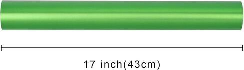 Garbendy Green Wrapping Paper - Solid Color Metallic Sparkle Paper Perfect for Father's Day, Birthday, Wedding, Baby Shower, Party - 17 Inch X 33 Feet in Kuwait