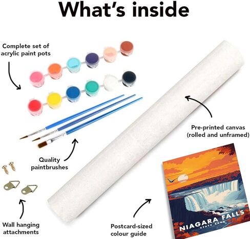 6 حزم الطلاء من أرقام أرقام للبالغين ، الطلاء الوطني Easy Park للبالغين من قبل مجموعات الأرقام على القماش ، مجموعة الطلاء الزيتية المناظر الطبيعية للمبتدئين مجموعات الطلاء من أجل ديكور الجدار المنزلي 8x12 بوصة in Kuwait