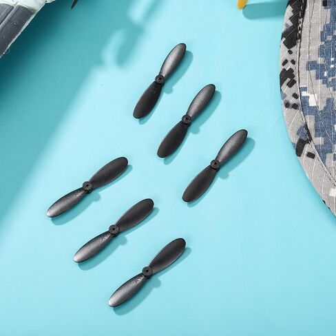 3 Sets Spare RC Plane Propellers 2 Blade Compatible with Spitfire(76205) P-51d Mustang F4u Bf109(76206) RC Plane 3 Channel Remote Control Airplane Fighter Toys in Saudi Arabia