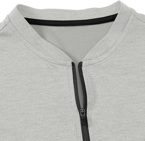 Gopune Women's Sleeveless Golf Shirts Quick Dry Zipper Collarless Activewear Tennis Polo T-Shirts in Kuwait