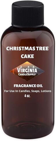 Christmas Tree Cake Fragrance Oil (Our Version of The Brand Name) (4 oz Bottle) for Candle Making, Soap Making, Tart Making, Room Sprays, Lotions, Car Fresheners, Slime, Bath Bombs in Saudi Arabia