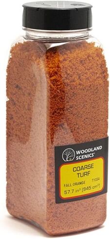 Fall Orange Coarse Turf (32 oz. Shaker) Woodland Scenics in Saudi Arabia