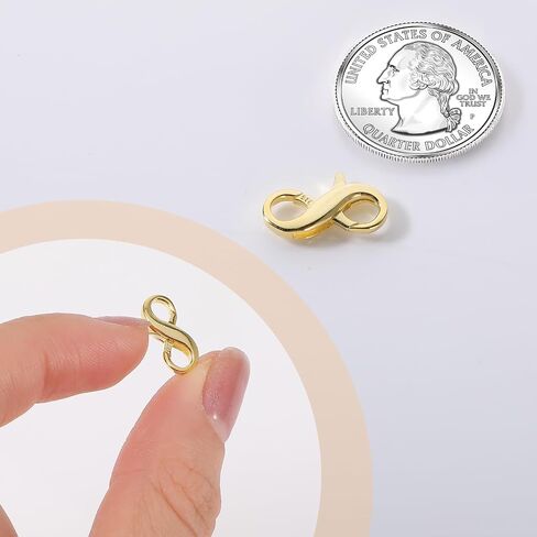 925 Sterling Silver Clasp Clasp Stainsal Steel Claw Claws Clasps Clasps Silver Bracelet Clasps and Clofurs Extensions for Women المجوهرات صنع موصل قلادة Carabiner لإصلاح المجوهرات DIY in Saudi Arabia
