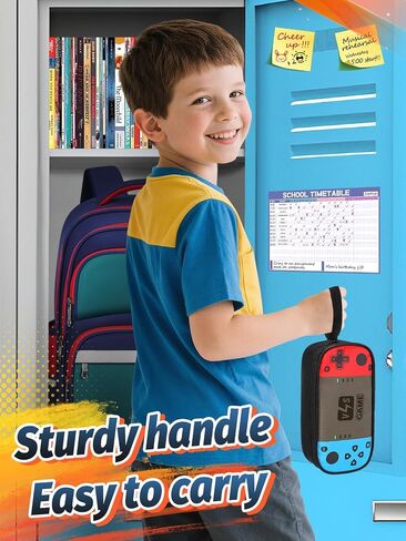 Bigmeta Pencil Case للأولاد Game - حقيبة قلم رصاص كبيرة السعة مع مقصورتين ، مربع منظم تخزين القرطاسية للأطفال عودة إلى هدايا المدرسة in Kuwait