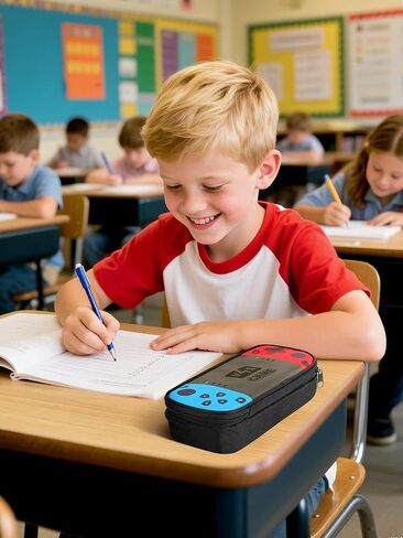Bigmeta Pencil Case للأولاد Game - حقيبة قلم رصاص كبيرة السعة مع مقصورتين ، مربع منظم تخزين القرطاسية للأطفال عودة إلى هدايا المدرسة in Kuwait