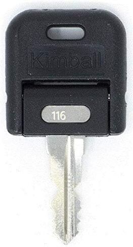 مكتب Kimball 116 [جانب مزدوج] مفاتيح الاستبدال: 2 مفاتيح in Saudi Arabia