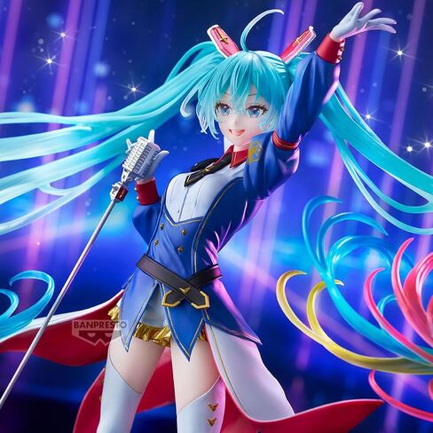 Banpresto - Gundam 45th X Hastune Miku - Gundam 45th X Hastune Miku Evolve -Gundam Collaboration- الشكل in Saudi Arabia