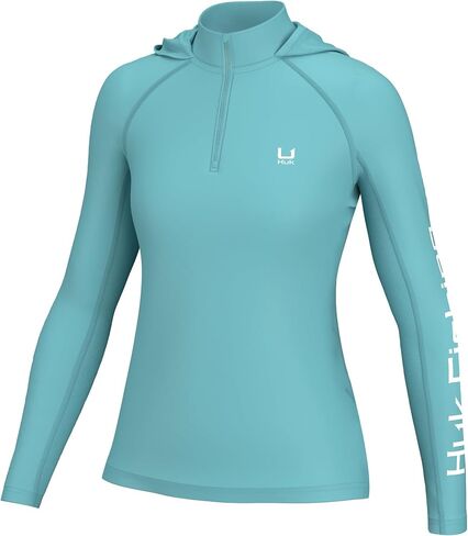 HUK Icon X Hoodie, Fishing Shirt with Sun Protection for Women in Saudi Arabia
