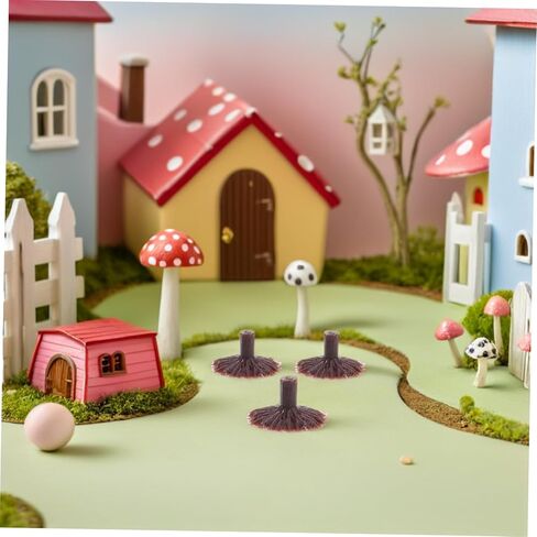 50pcs شجرة مصغرة تقف لنموذج السكك الحديدية DIY مشهد مصطنعة مصطنعة أصحاب المناظر الطبيعية لوازم ديوراما لنماذج القطار وديكور الكيك in Kuwait