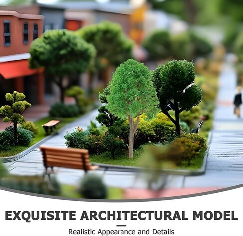 Imikeya Scenery Model Trees PCS أشجار المناظر الطبيعية الخضراء لمستلزمات النماذج المعمارية in Saudi Arabia