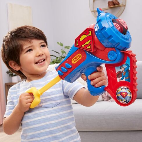 Little Tikes Superman Boom Blaster ، DC Active Play Toy Blasters ، الأولاد والبنات الذين تتراوح أعمارهم بين 3 سنوات in Saudi Arabia