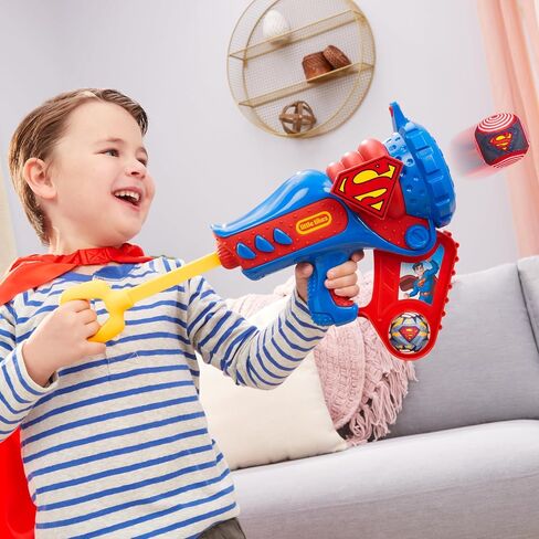 Little Tikes Superman Boom Blaster ، DC Active Play Toy Blasters ، الأولاد والبنات الذين تتراوح أعمارهم بين 3 سنوات in Saudi Arabia