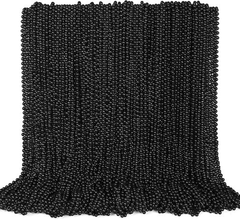 120pcs Mardi Gras Beads ، 12 نوعًا من الحفلات حزب العقد ، 33 "Mardi Gras Netclace Sulk Assories ، Festival Parade Throw for Wedding Mardi Gras احتفالات الزخارف in Saudi Arabia