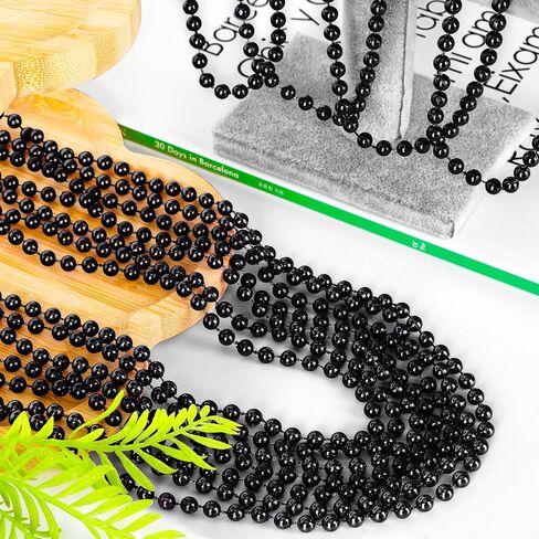 120pcs Mardi Gras Beads ، 12 نوعًا من الحفلات حزب العقد ، 33 "Mardi Gras Netclace Sulk Assories ، Festival Parade Throw for Wedding Mardi Gras احتفالات الزخارف in Saudi Arabia