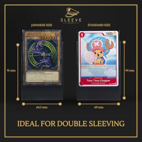 بطاقة تداول الجودة الممتازة الممتازة | أكمام بطاقة متينة وواضحة | لامع | الحجم الياباني | 100 جهاز كمبيوتر in Kuwait