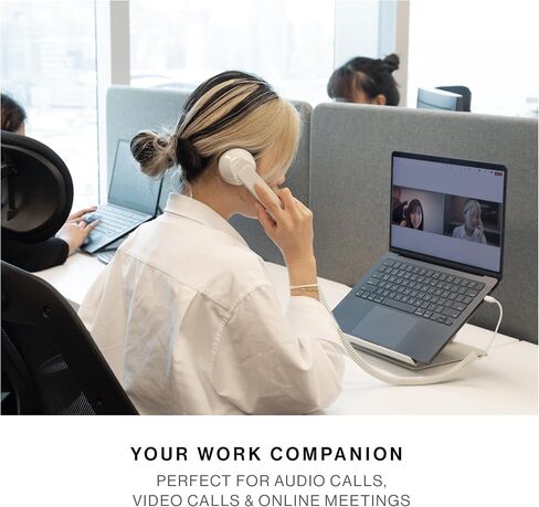 Native Union Pop Phone – Retro Telephone Handset with Mic & Speaker, USB-C for iPhone, iPad, Laptop, Tablet, Samsung S25, Flip 7, Fold 7 – Hybrid Work, Calls, Video Conferences, Meetings (Candy) in Saudi Arabia
