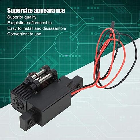 VBESTLIFE C34 RC Car Automatic Winch, 1/16 Scale Metal & Plastic Winch Kit with Screws for WPL C34 Off-Road RC Vehicle Recovery Accessory Upgrade Part in Saudi Arabia