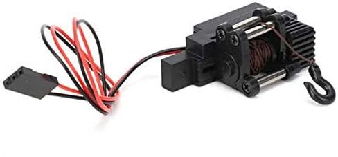 VBESTLIFE C34 RC Car Automatic Winch, 1/16 Scale Metal & Plastic Winch Kit with Screws for WPL C34 Off-Road RC Vehicle Recovery Accessory Upgrade Part in Saudi Arabia