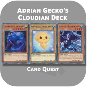 مجموعة مخصصة كاملة ل yu-gi-oh! GX - Deck Cloudian Adrian Gecko in Kuwait