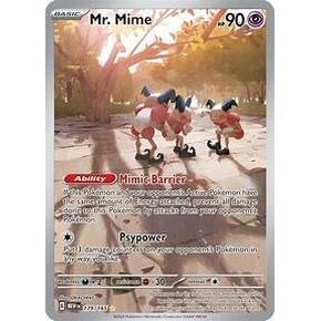 Pokemon - Mr. Mime 179/165 151 - Illustration Art Rare - Single Card in Kuwait
