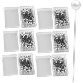 Gadpiparty 3sets 600pcs Pearl Head Pins for Sewing Quilting Crafting Sturdy Corsage Pins for Wedding Decorations Floral Bouquets Dressmaking 600pcs*3 in Saudi Arabia