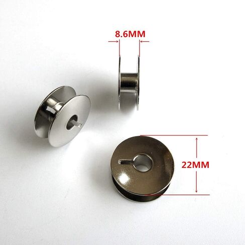 20 Metal Bobbins Fits Pfaff 130, 230, 260, 262, 332, 360, 362#9033S in Saudi Arabia