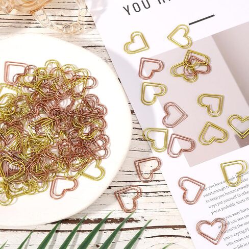 100pcs مقاطع ورقية على شكل قلب ، صغير لطيف الحب المعادن ، قمم القلب الزخرفية السوداء للملاحظات المدرسية المكتبية وثائق سكرابوكينغ زفاف تكرار المشاريع والحرف (أسود) in Saudi Arabia