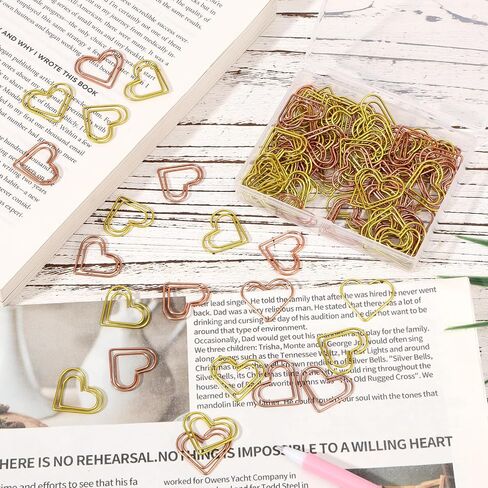 100pcs مقاطع ورقية على شكل قلب ، صغير لطيف الحب المعادن ، قمم القلب الزخرفية السوداء للملاحظات المدرسية المكتبية وثائق سكرابوكينغ زفاف تكرار المشاريع والحرف (أسود) in Saudi Arabia