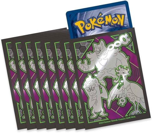 Pokemon Shrouded Fables – Card Sleeves - Deck Protectors – x65 – Elite Trainer Exclusive in Saudi Arabia