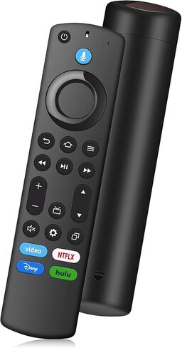 Replacement Voice Remote Control Fit for ANZ Fire Smart TVs Stick (2nd Gen&3rd Gen&Lite&4K&2020 Release), Smart TVs Cube (1st Gen&2nd Gen), Smart TVs 3rd Gen in Saudi Arabia