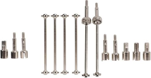 Wltoys 144001 Dogbones Wltoys 124017 Differential Drive Shaft 10×7×2 Rc Cvd Drive Shaft Kit Upgrade Part Metal with Joint Cup Dog Bone for Wltoys 144001 Rc Car Wltoys 144001 in Saudi Arabia