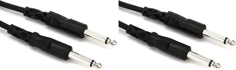 Hosa CPP-105 1/4" TS to 1/4" TS Unbalanced Interconnect Cable, 5 Feet in Kuwait