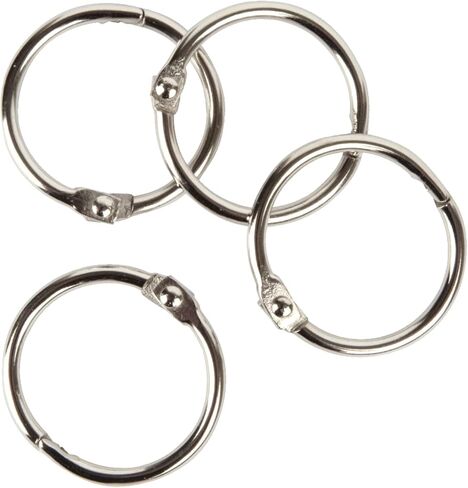 Office Depot Binder Rings, 1in., Silver, Pack Of 100, ODBR-1IN in Saudi Arabia