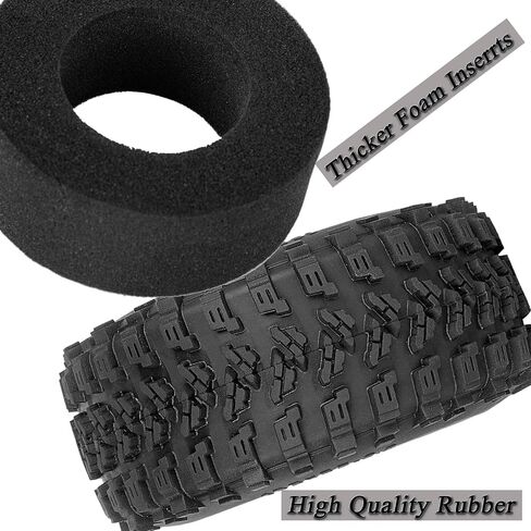 2.2 عجلات RC لـ 1/10 SCX10 90046 AXI03007 TRX4 TRX6 VS4-10 GEN7 GEN8 MST CFX D90 ، إطارات الشاحنة RC الألومنيوم (135) ، إطارات الطريق السريع 2.2 " in Saudi Arabia