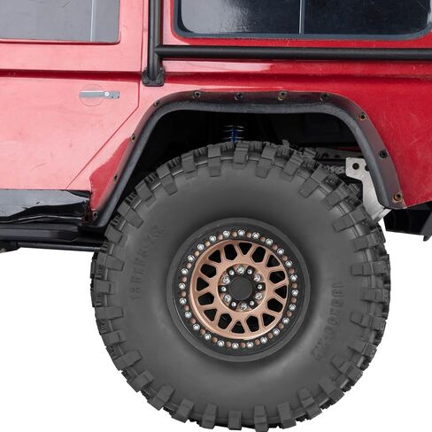 2.2 عجلات RC لـ 1/10 SCX10 90046 AXI03007 TRX4 TRX6 VS4-10 GEN7 GEN8 MST CFX D90 ، إطارات الشاحنة RC الألومنيوم (135) ، إطارات الطريق السريع 2.2 " in Saudi Arabia