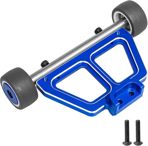 RC Wheelie Bar Blue Wheelie Bar Upgrade Parts for Traxxas Mini XRT VXL-3S 108076-1 Mini Maxx BL-2s 107154-1 in Kuwait