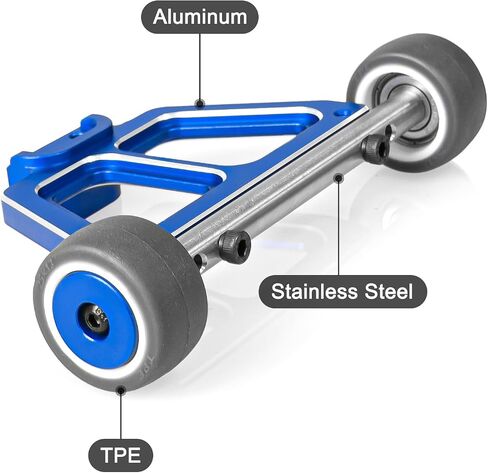 RC Wheelie Bar Blue Wheelie Bar Upgrade Parts for Traxxas Mini XRT VXL-3S 108076-1 Mini Maxx BL-2s 107154-1 in Kuwait