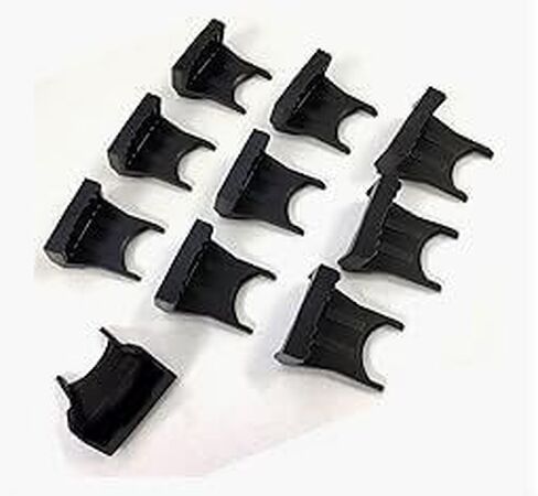 Plastic Slide On No Mar Rim Clamp Jaw Protectors for Coats 50X 60X 70X 90X RC-1 RC-5 RC-10 RC-20 5030 5040 5050 5060 5065 7050 7055 7650 7655 7660 7665 Tire Changers - 10 Pack - 8183604 in Saudi Arabia