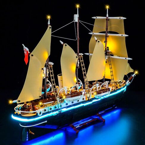 ضوء LED المتوافق مع أيقونات LEGO سفينة التحمل ، متوافقة مع طراز LEGO 10335-NO (ضوء إصدار RC) in Saudi Arabia