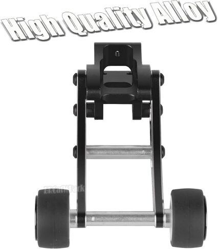 شريط عجلات قابل للتعديل من الألومنيوم جزء من 1/14 MJX 14209 14210 H14BM RC CAR ، RC قابلة للتعديل أمامي قفزات العجلة ، الأحمر. in Saudi Arabia