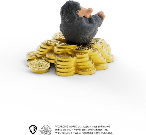 Schleich Harry Potter - Niffler مع التماثيل الذهبية - شخصيات عالمية قابلة للتحصيل - ألعاب الوحوش الرائعة للأطفال الذين تتراوح أعمارهم بين 6 سنوات | 14905 in Saudi Arabia