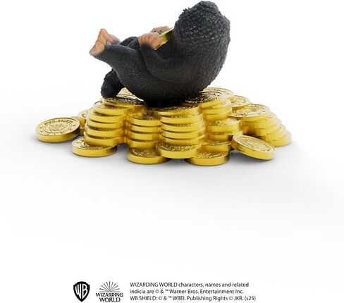 Schleich Harry Potter - Niffler مع التماثيل الذهبية - شخصيات عالمية قابلة للتحصيل - ألعاب الوحوش الرائعة للأطفال الذين تتراوح أعمارهم بين 6 سنوات | 14905 in Saudi Arabia