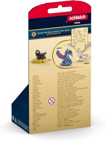 Schleich Harry Potter - Niffler مع التماثيل الذهبية - شخصيات عالمية قابلة للتحصيل - ألعاب الوحوش الرائعة للأطفال الذين تتراوح أعمارهم بين 6 سنوات | 14905 in Saudi Arabia