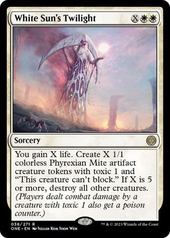 السحر: The Gathering - White Sun's Twilight (038) - Phyrexia: كل شيء سيكون واحدًا in Saudi Arabia