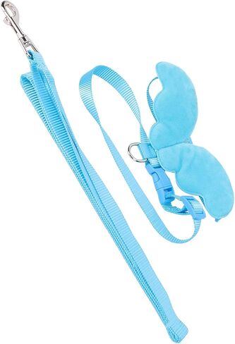 Fydun Goose Harness Duck, Leash Outdoor Walking Adjustable Outside Leash, Basic Halter Harnesses for Pet Ducks and ChickensPink S Chickens (S) in Saudi Arabia