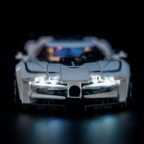 مجموعة الضوء المتوافقة مع LEGO 77237 Dodge Challenger SRT Hellcat Sports Car - لا يوجد طراز فقط الضوء ، إكسسوارات الإضاءة LED متوافقة مع LEGO 77237 in Saudi Arabia