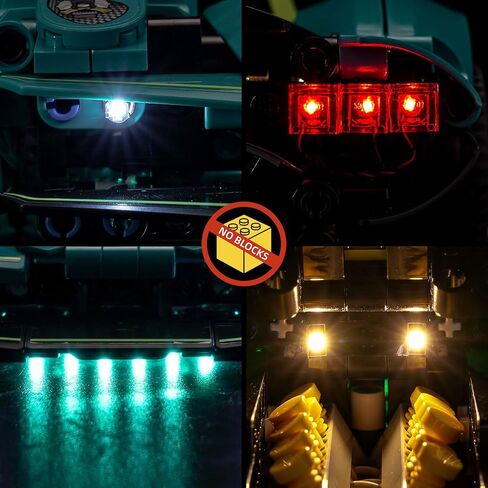 BrickBling LED Light Kit Compatible with Lego Technic Aston Martin Valkyrie 42208 - Not Come with Car (Classic Version Light) in Saudi Arabia