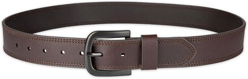 Dickies Men's Reinforced Leather 1 1/2 Inch Work Belt, Small, Brown in Saudi Arabia