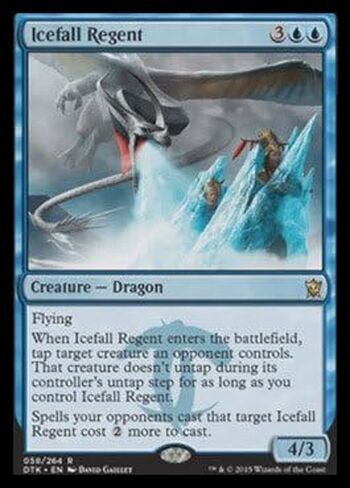 Magic The Gathering - Icefall Regent (058/264) - Dragons of Tarkir in Saudi Arabia