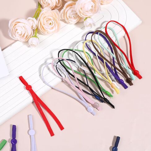 60pcs أطواق متطابقة للضرب ، وترابطات الجرو المرنة أرقام التعريف الملونة حلقات التعريف القابلة للتعديل لجرى حديثي الولادة والقطط 12 لونًا (صغير 3 بوصة) in Saudi Arabia